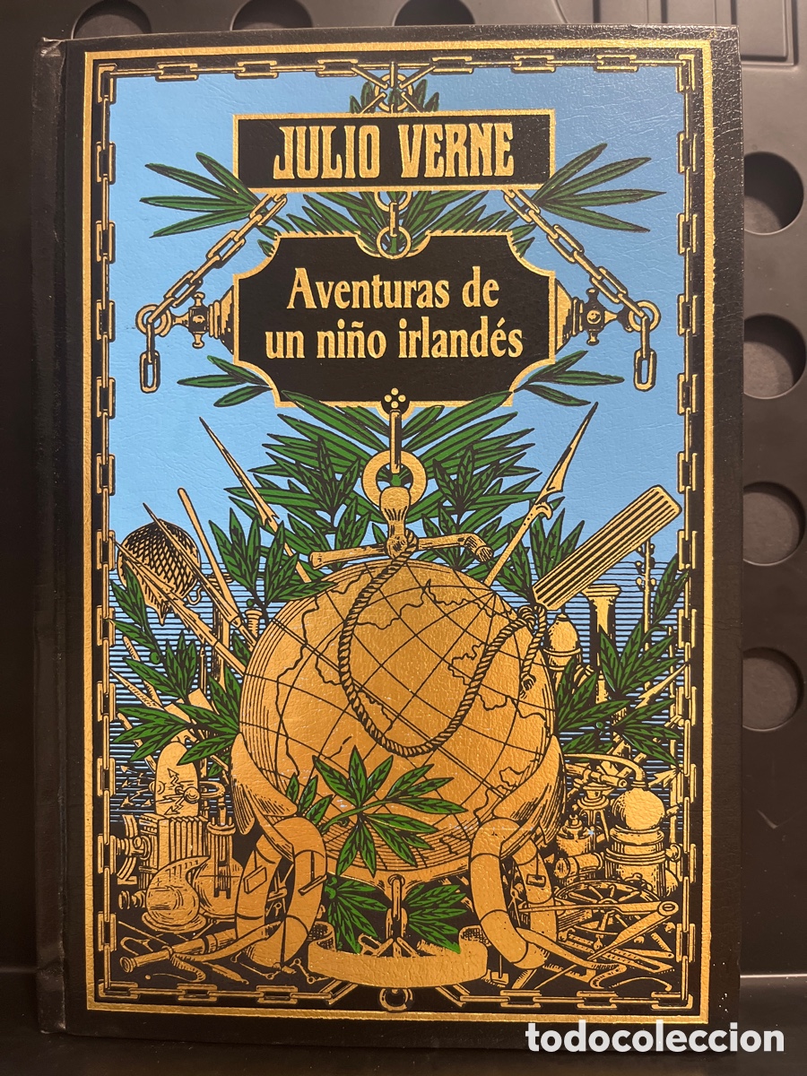 Libros de segunda mano: AVENTURAS DE UN NI&Ntilde;O IRLAND&Eacute;S BIBLIOTECA JULIO VERNE RBA ( 2002 )