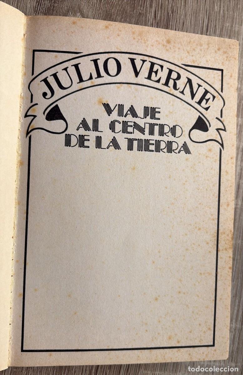 Libros de segunda mano: Julio Verne, Viaje al centro de la tierra - Foto 2