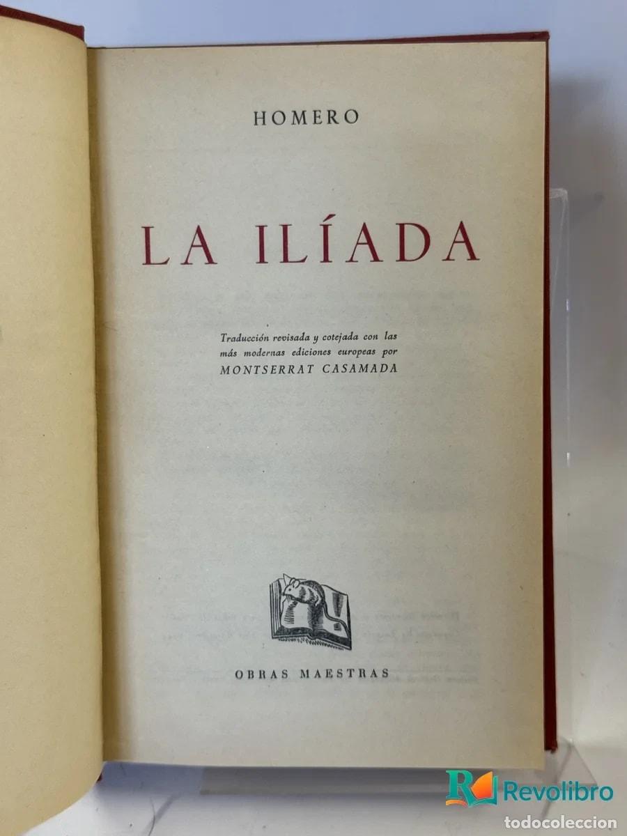 Libros de segunda mano: La Il&iacute;ada - Homero - Libro de segunda mano
