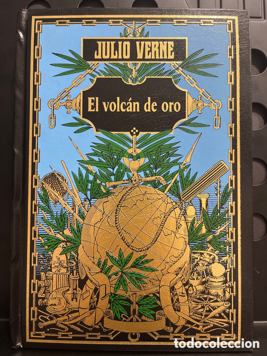 Libros de segunda mano: EL VOLC&Aacute;N DE ORO BIBLIOTECA JULIO VERNE RBA ( 2002 )