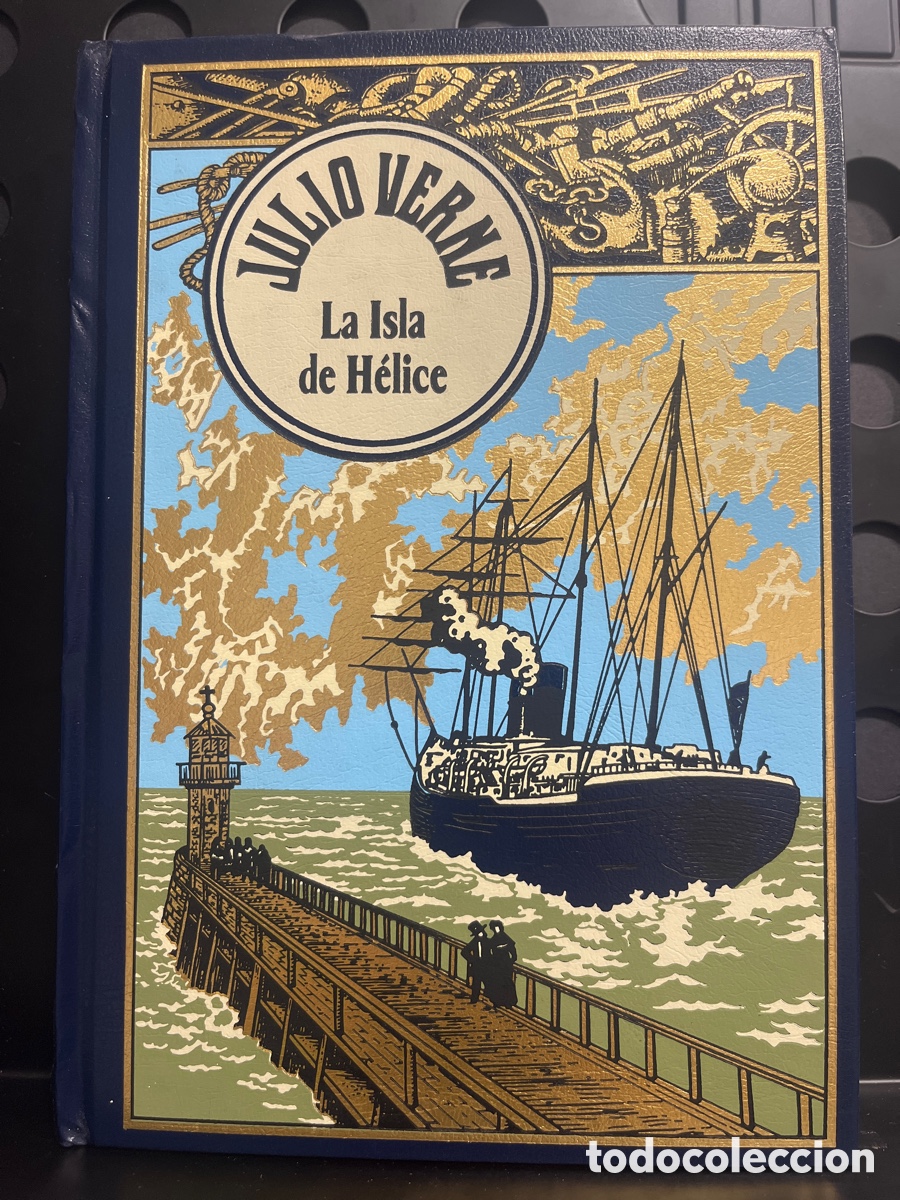Libros de segunda mano: LA ISLA DE H&Eacute;LICE BIBLIOTECA JULIO VERNE RBA ( 2002 )
