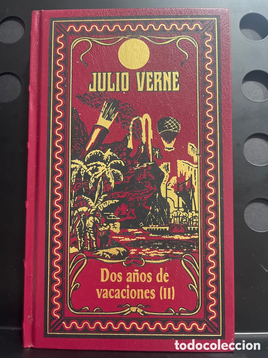 Libros de segunda mano: DOS A&Ntilde;OS DE VACACIONES PARTE II 2 BIBLIOTECA JULIO VERNE RBA ( 2002 )