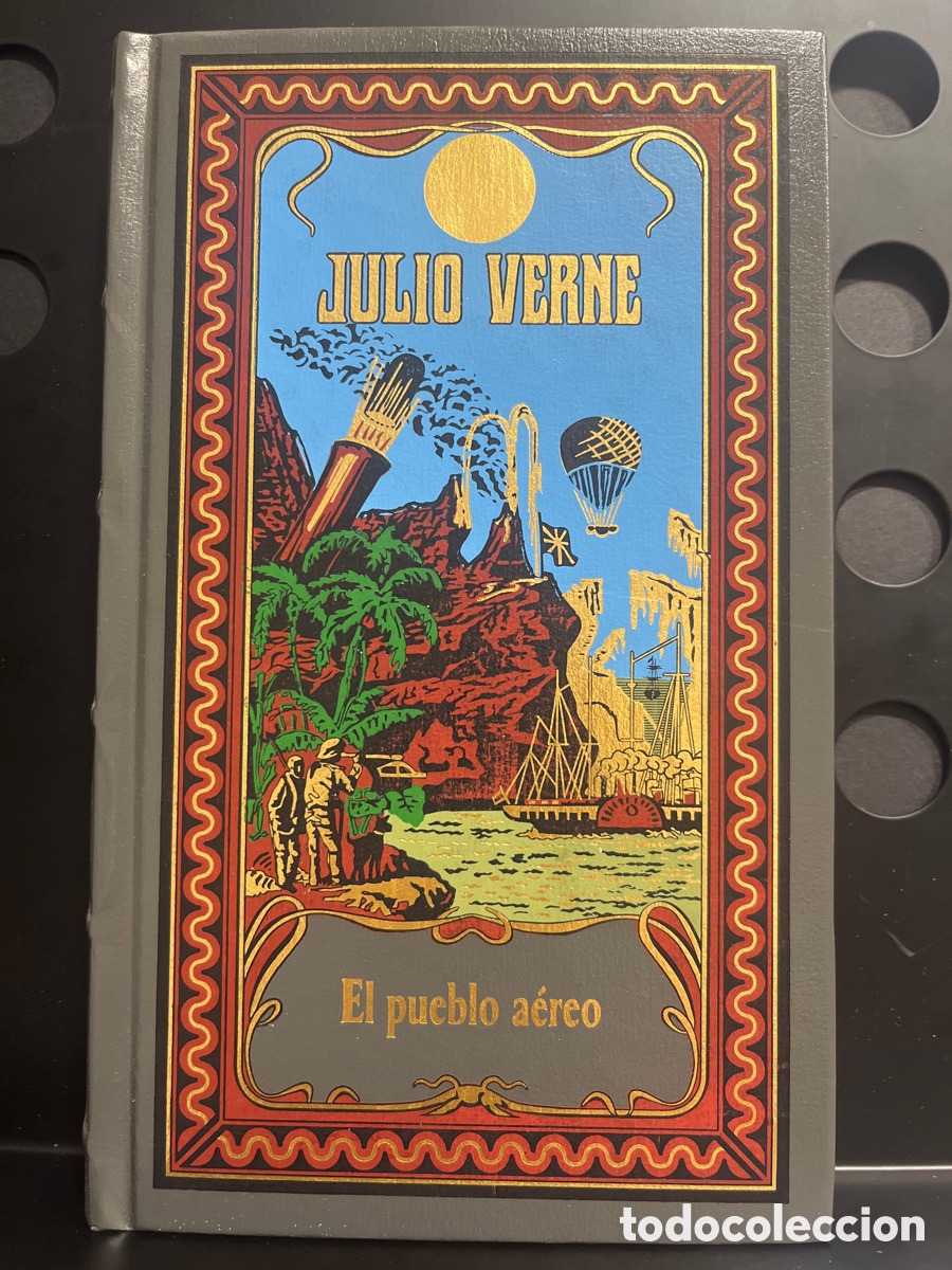 Libros de segunda mano: EL PUEBLO A&Eacute;REO BIBLIOTECA JULIO VERNE RBA 2002