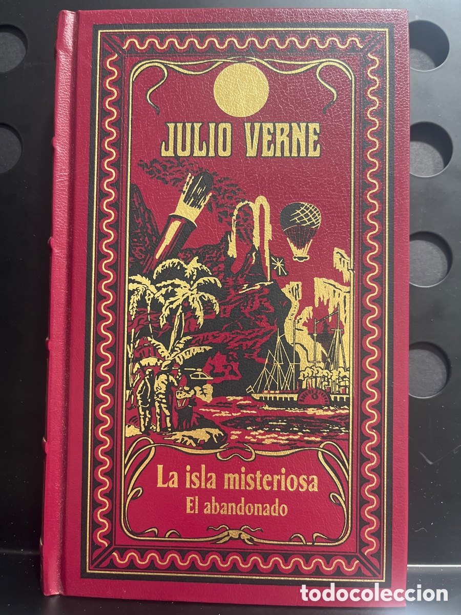 Libros de segunda mano: LA ISLA MISTERIOSA EL ABANDONADO BIBLIOTECA JULIO VERNE RBA ( 2002 )