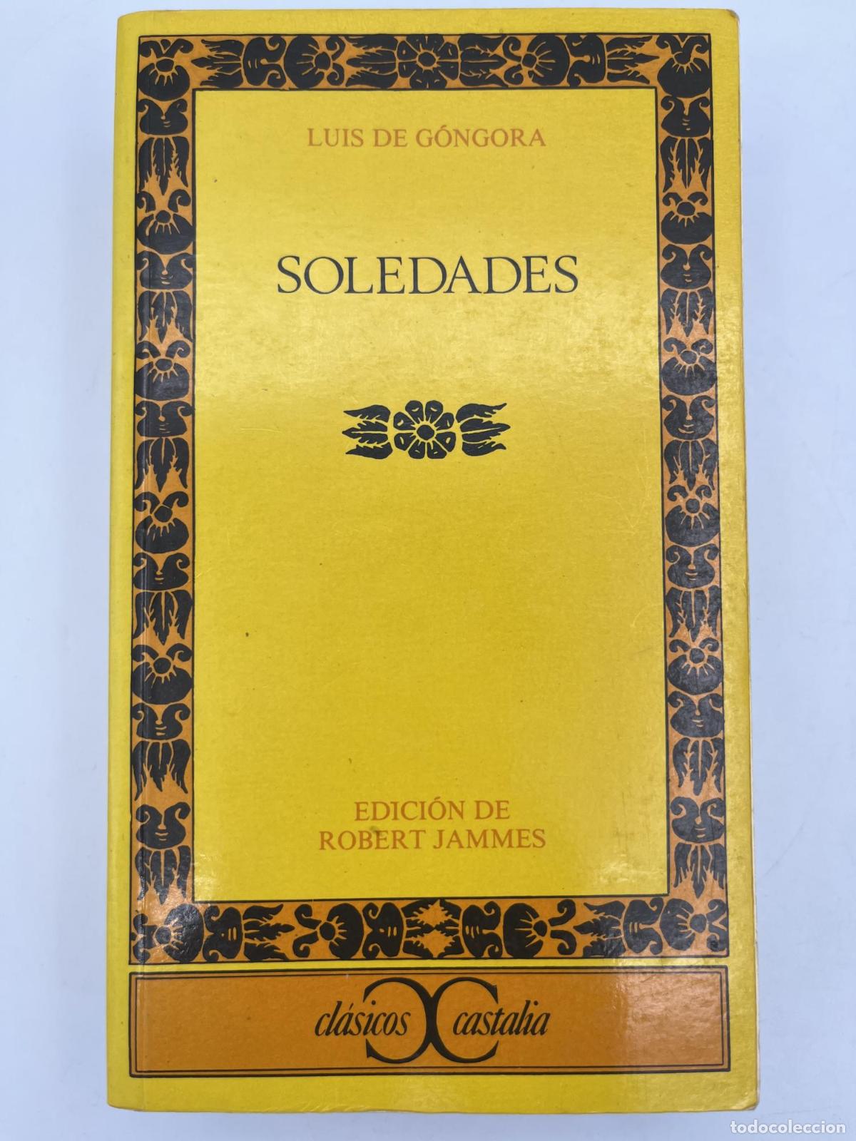 Libros de segunda mano: Soledades - Luis de G&oacute;ngora y Argote