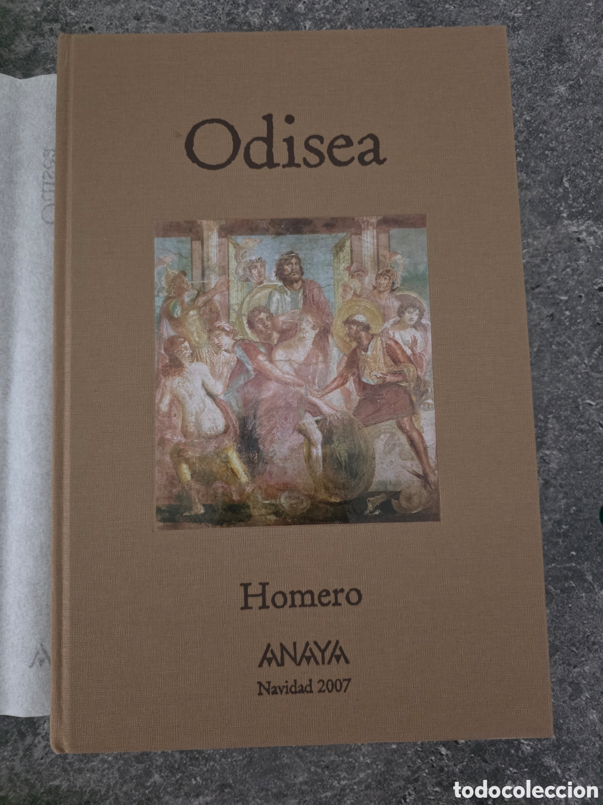 Libros de segunda mano: Odisea Homero ed. Anaya edici&oacute;n de lujo limitada a 1700uds.