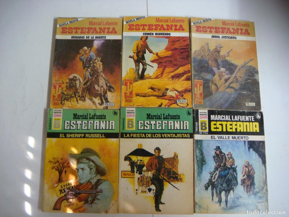 Libri di seconda mano: NOVELAS DEL OESTE DE ESTEFANIA LOTE DE 10 NOVELAS-(&)