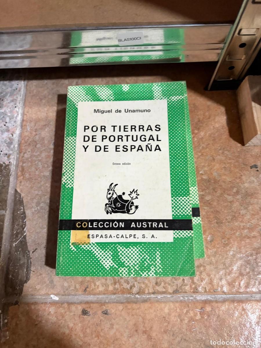 Libros de segunda mano: BLAS100C1 + Por tierras de Portugal y de Espa&ntilde;a + Miguel de Unamuno + Espasa-Calpe, S. A.
