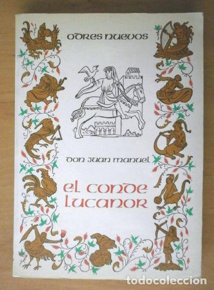 Libros de segunda mano: EL CONDE LUCANOR - Don Juan Manuel (1990) Ed. Castalia - Obra medieval escrita entre 1331 y 1335