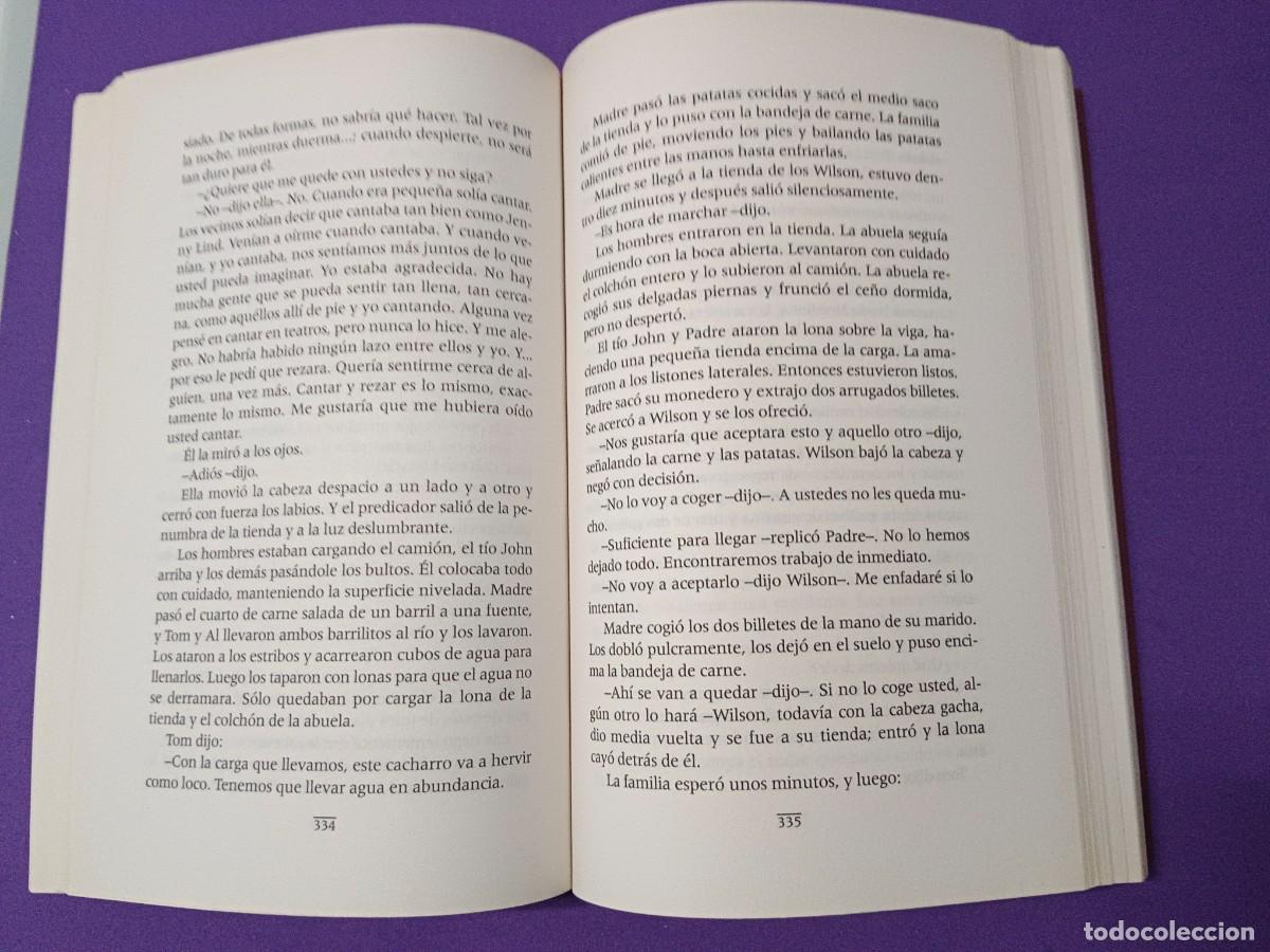 Libros de segunda mano: LAS UVAS DE LA IRA JOHN STEINBECK - Foto 3