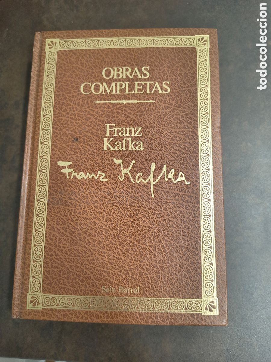 Libros de segunda mano: OBRAS COMPLETAS 6 DE FRANZ KAFKA (SEIX BARRAL)