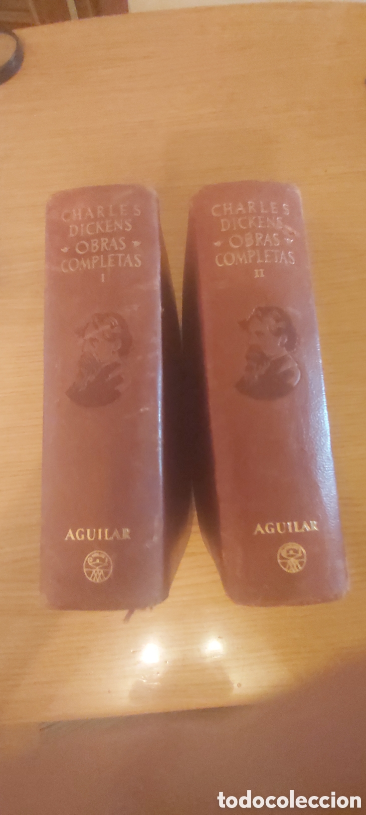 Libros de segunda mano: 2 TOMOS EL 1Y 2 CHARLES DICKENS. 1948 AGUILAR.