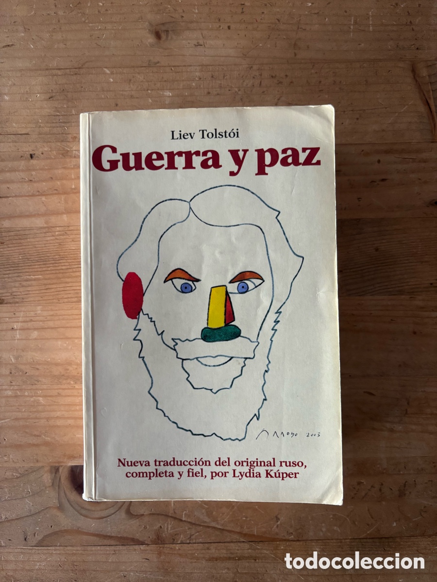 Libros de segunda mano: Guerra y paz. Liev Tolst&oacute;i. Edici&oacute;n de Mario Muchnik, traducci&oacute;n Lydia K&uacute;per