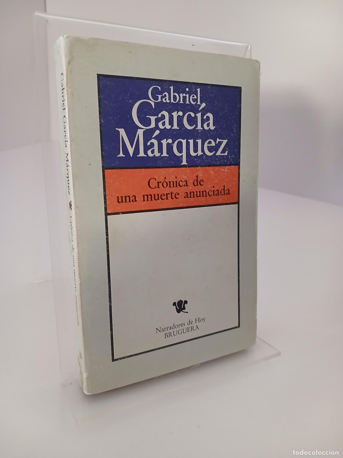 Libros de segunda mano: Cr&oacute;nica de una muerte anunciada - GARCIA MARQUEZ,GABRIEL
