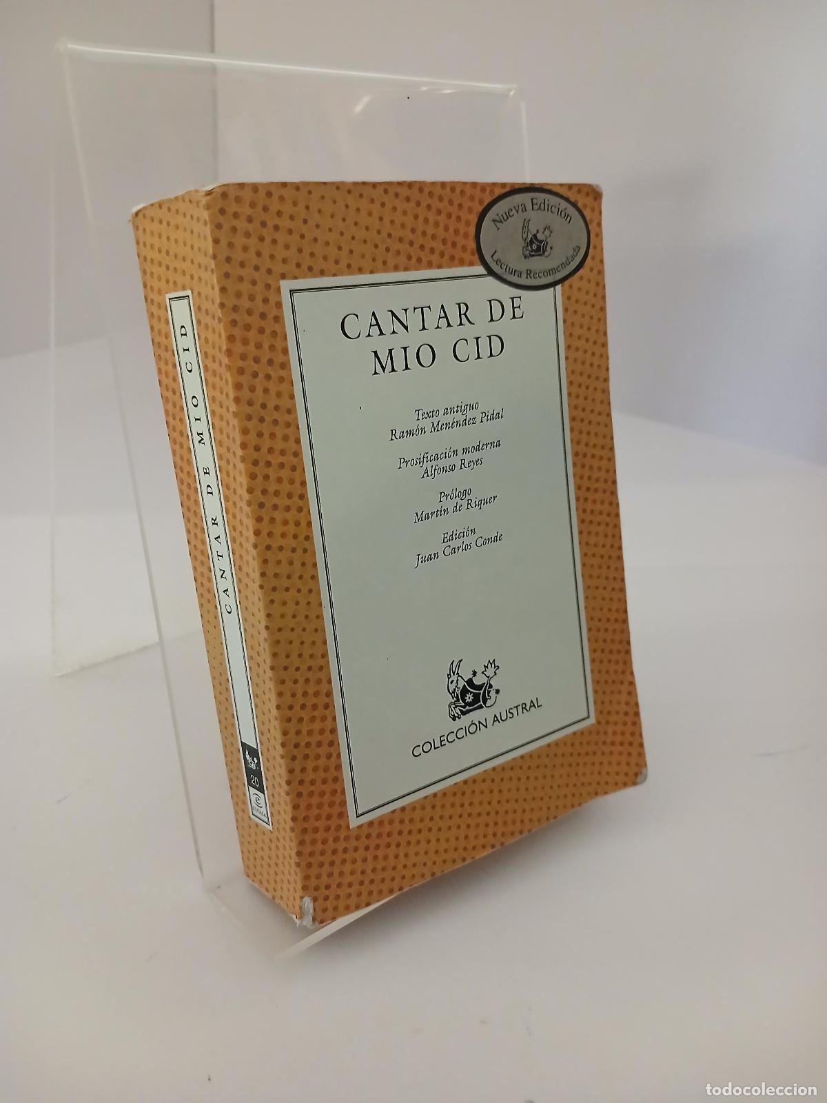 Libros de segunda mano: Cantar de Mio Cid - Anonimo