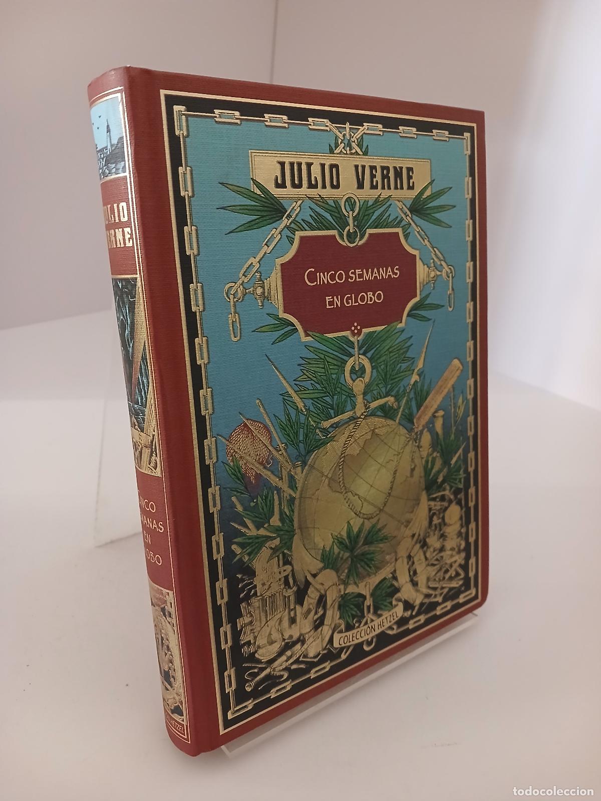 Libros de segunda mano: Cinco semanas en globo y Mart&iacute;n Paz - Jules Verne
