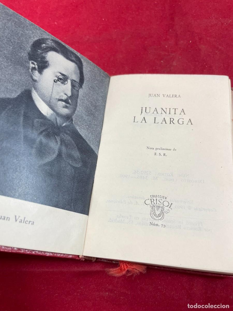 Second hand books: JUANITA LA LARGA &ndash; JUAN VALERA &ndash; AGUILAR CRISOL 73 &ndash; 4&ordf; EDICI&Oacute;N 1960