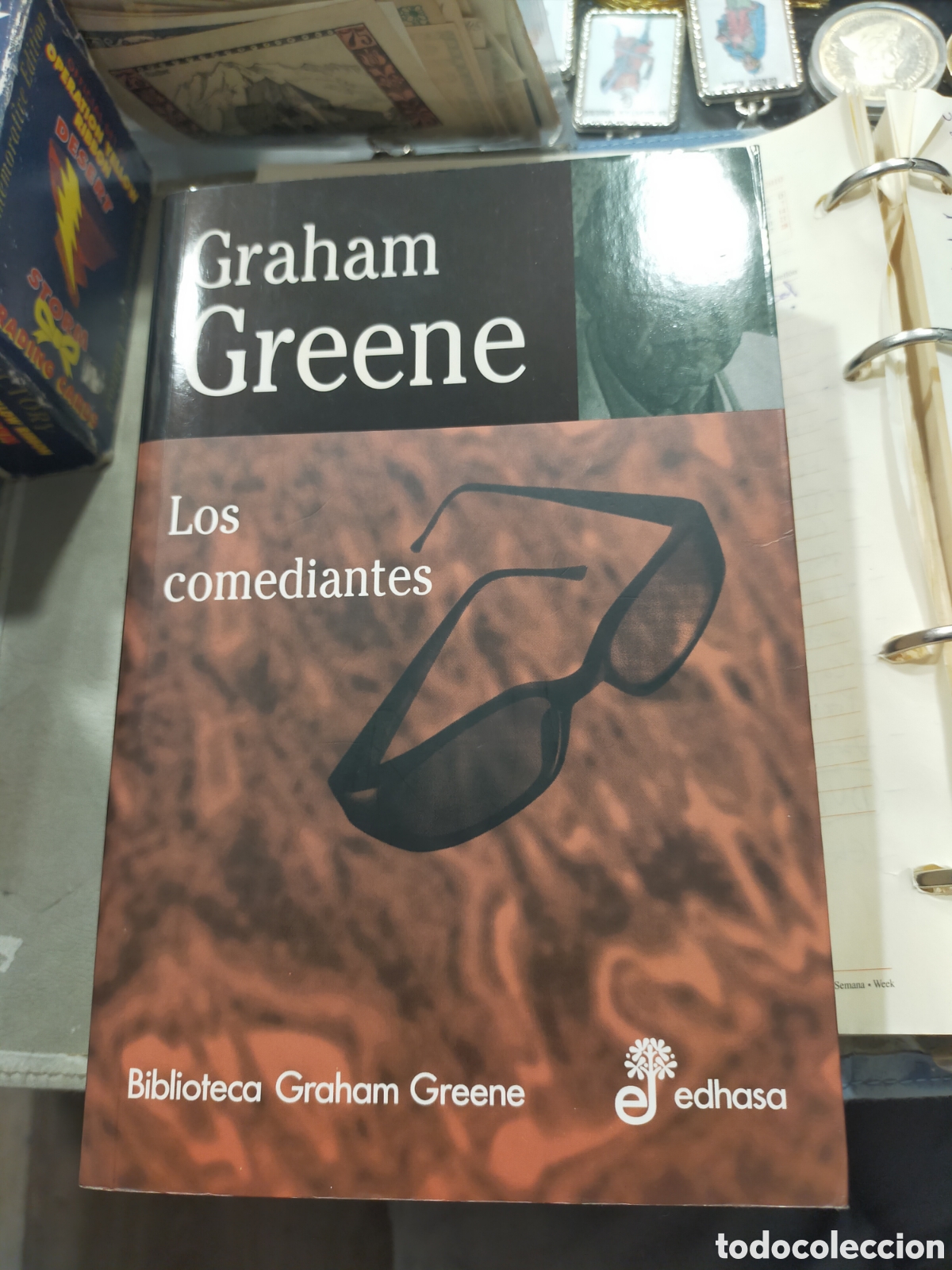 Libros de segunda mano: LOS COMEDIANTES GRAHAM GREENE EDHASA BUEN ESTADO