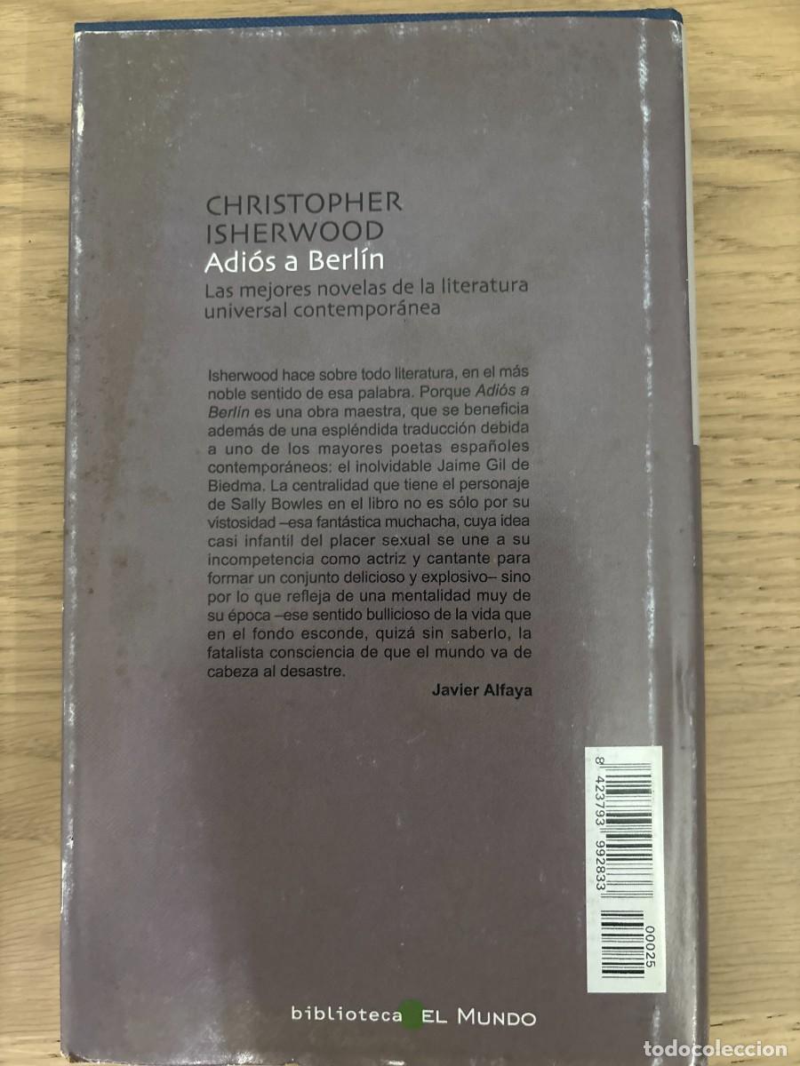 Libros de segunda mano: Adi&oacute;s a Berl&iacute;n - Christopher Isherwood - tapa dura - Foto 4