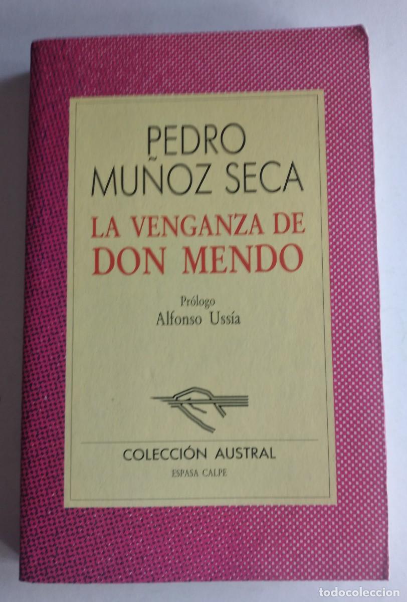 Libros de segunda mano: La venganza de Don Mendo -Pedro Mu&ntilde;oz Seca