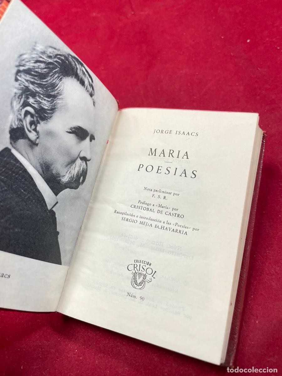 Gebrauchte B&uuml;cher: MAR&Iacute;A Y POES&Iacute;AS &ndash; JORGE ISAACS &ndash; AGUILAR &ndash; COLECCI&Oacute;N CRISOL N&ordm; 90 &ndash; 1961
