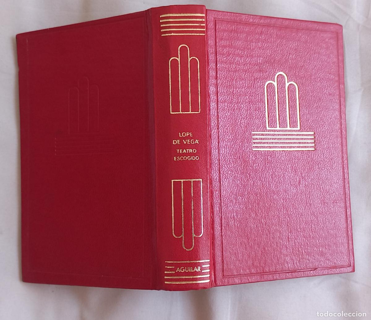 Libros de segunda mano: Lope de Vega. Teatro escogido. 1977 6&ordf; ed Editorial Aguilar Colecci&oacute;n Crisol n&ordm; 9