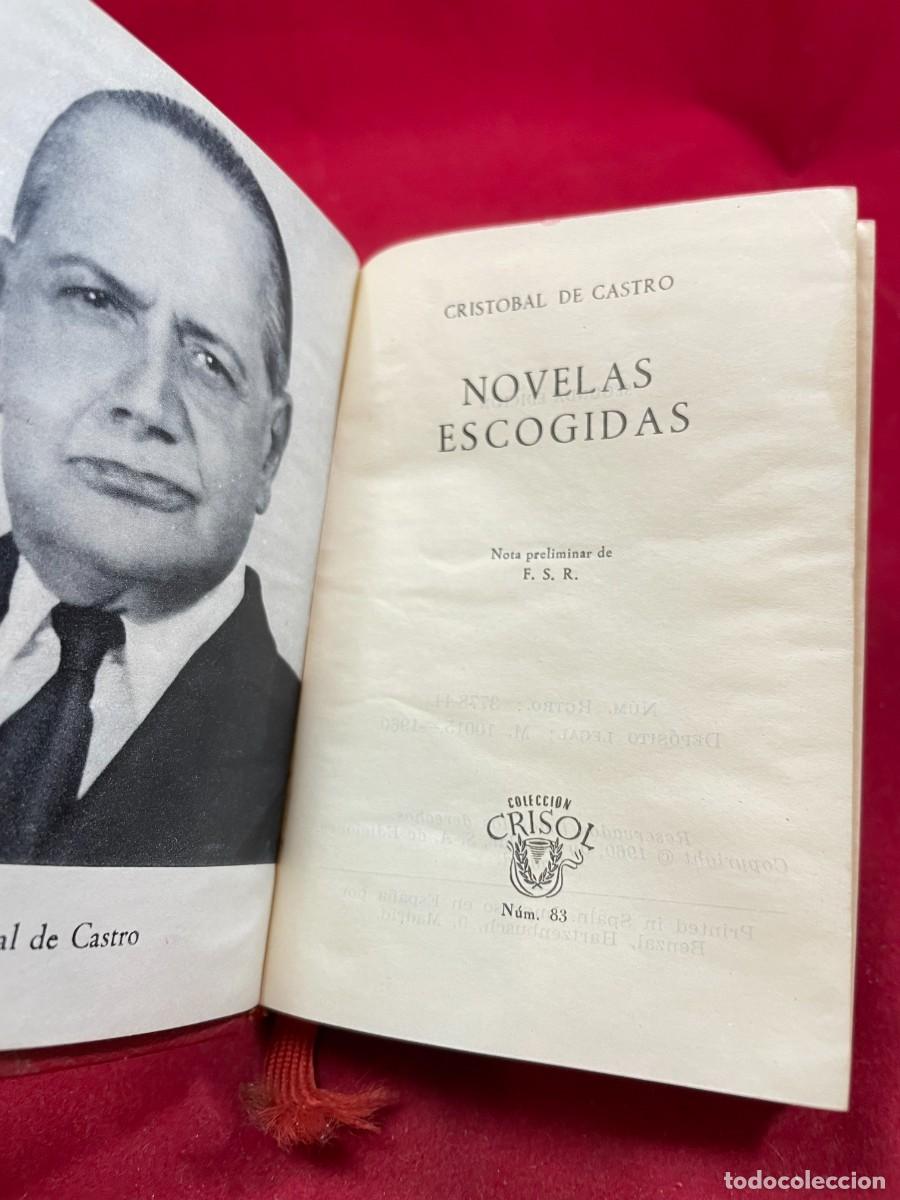 Libros de segunda mano: NOVELAS ESCOGIDAS &ndash; CRIST&Oacute;BAL DE CASTRO &ndash; AGUILAR CRISOL N&ordm; 83 &ndash; 1960 &ndash; PIEL