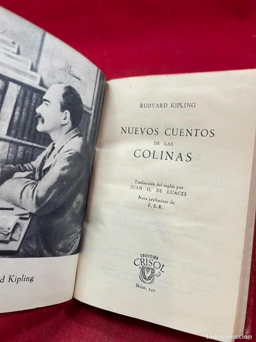 Livres d'occasion: NUEVOS CUENTOS DE LAS COLINAS &ndash; RUDYARD KIPLING &ndash; AGUILAR CRISOL 342 &ndash; 1960 &ndash; PIEL