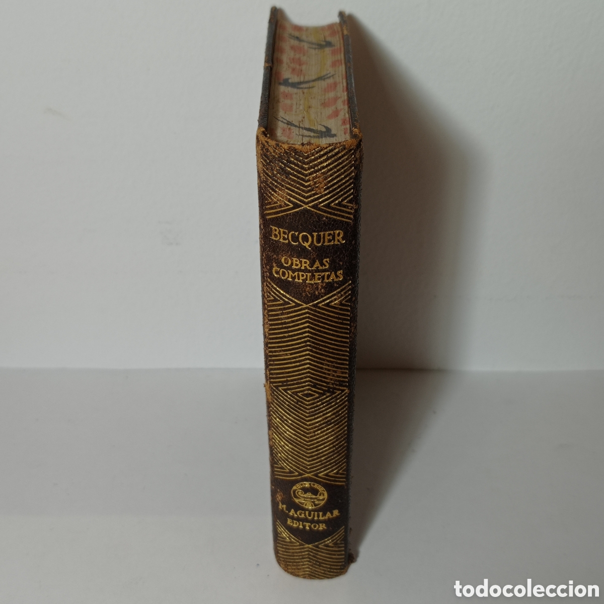 Libros de segunda mano: BECQUER, OBRAS COMPLETAS (M. AGUILAR 1942)