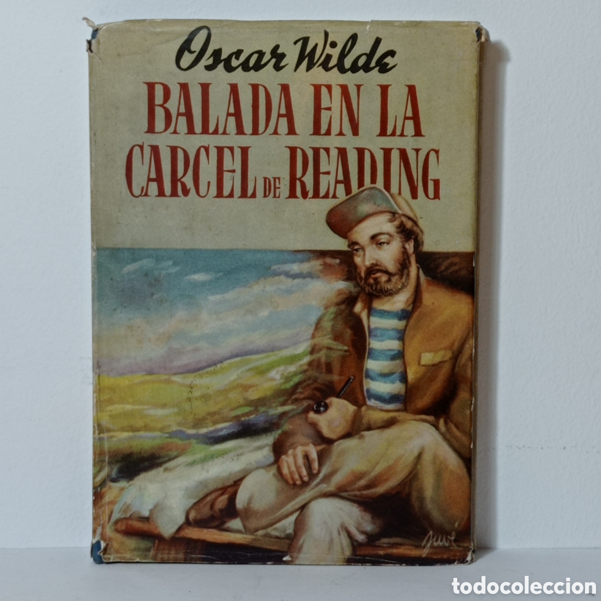 Libros de segunda mano: OSCAR WILDE, BALADA EN LA CARCEL DE READING (BRUGUERA 194?) -DIF&Iacute;CIL CON SOBRECUBIERTA-