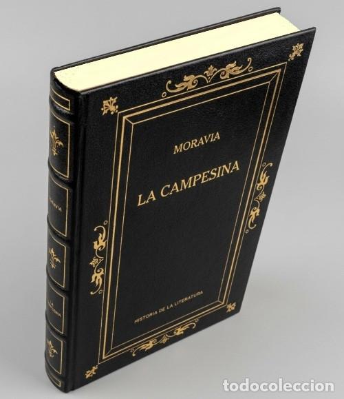 Libros de segunda mano: M334 - MORAVIA. LA CAMPESINA. COL. HISTORIA DE LA LITERATURA. EDITA RBA.