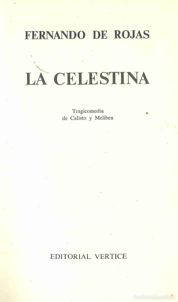Libros de segunda mano: Fernando de Rojas. La Celestina. 1973 - Foto 2