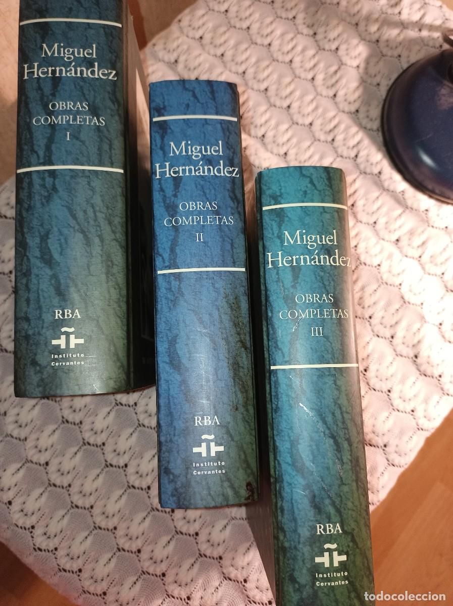 Libros de segunda mano: Obras completas de Miguel Hern&aacute;ndez - Foto 2