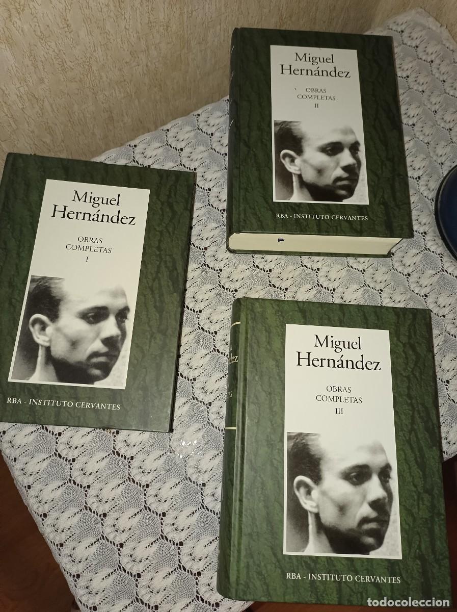 Libros de segunda mano: Obras completas de Miguel Hern&aacute;ndez