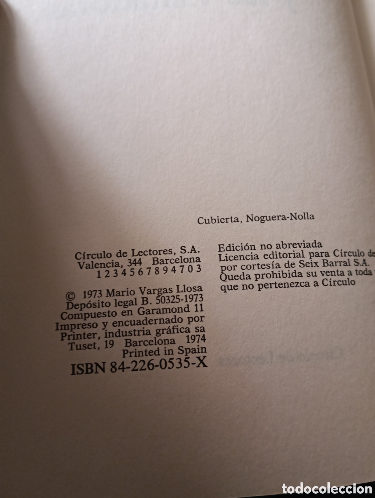 Libros de segunda mano: Pantaleon y las Visitadoras - Foto 2