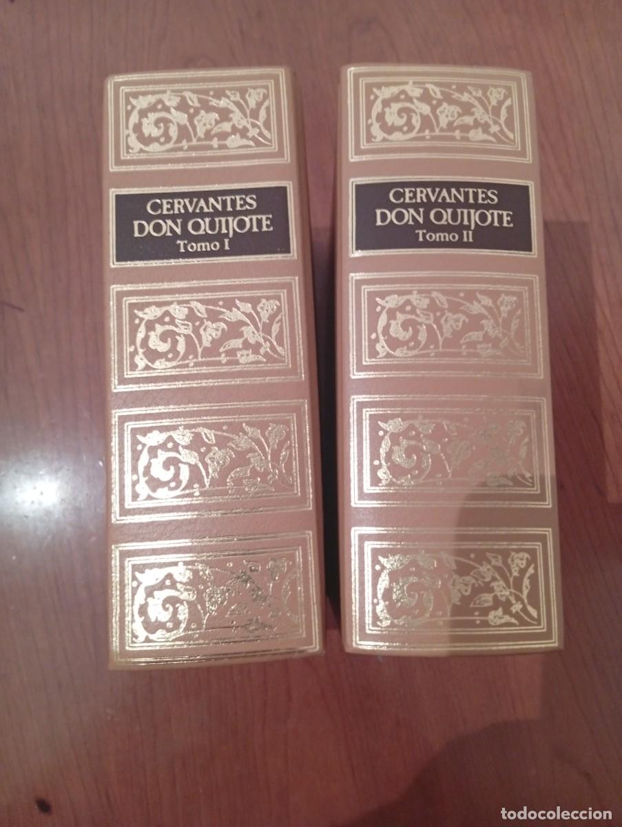 Libros de segunda mano: Don quijote de Cervantes edici&oacute;n dorada - Foto 1