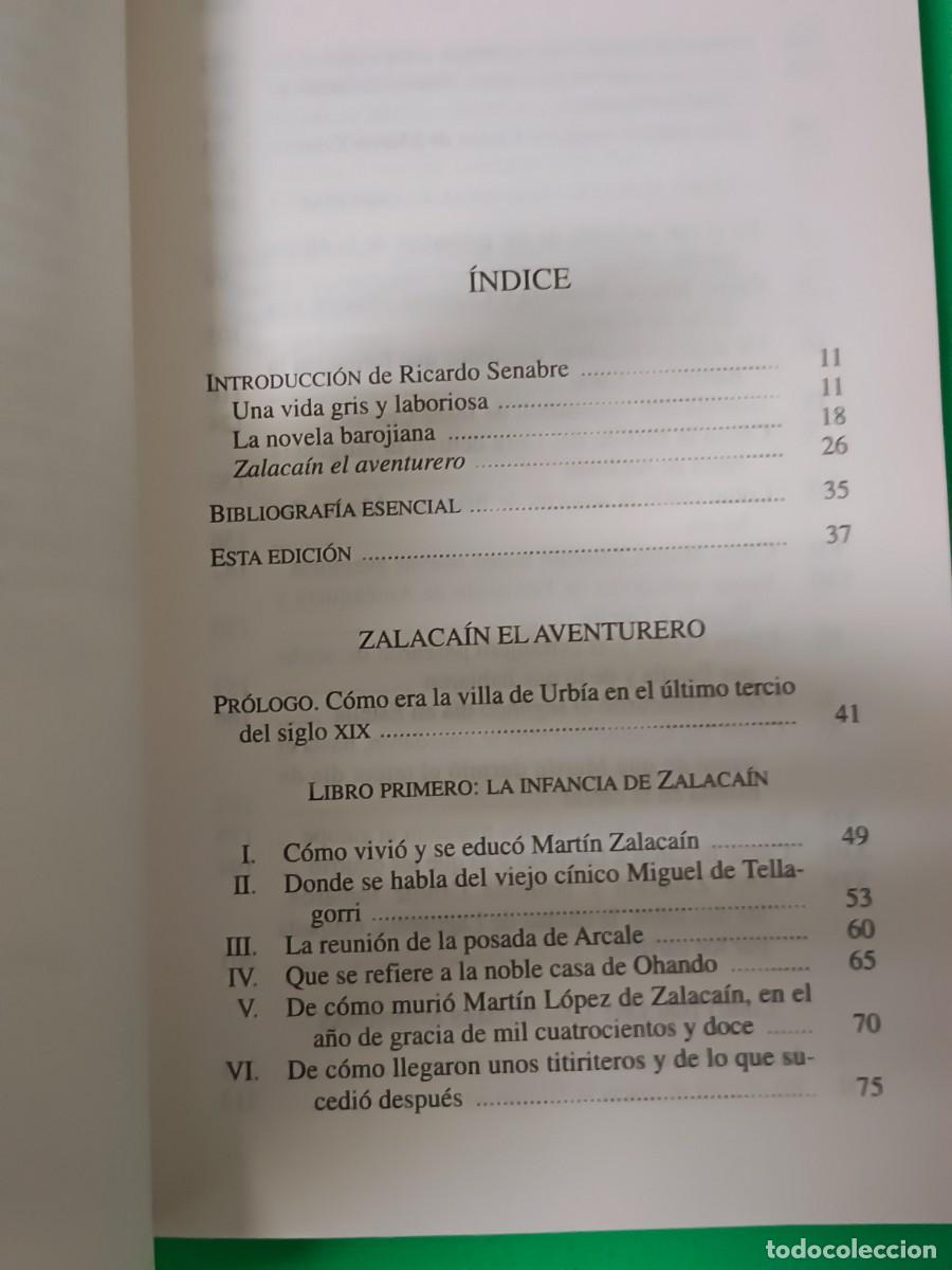 Libros de segunda mano: ZALACA&Iacute;N EL AVENTURERO. P&Iacute;O BAROJA - Foto 6