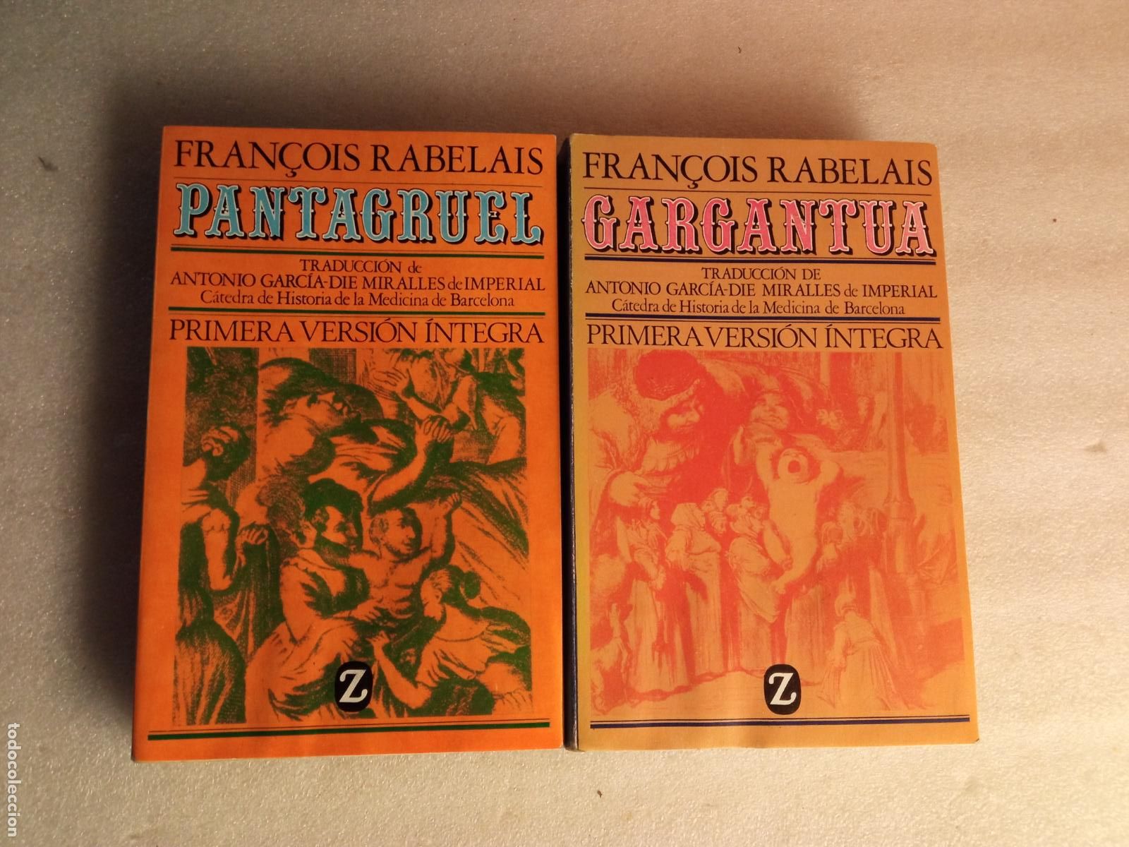 Libri di seconda mano: GARGANTUA Y PANTAGRUEL (2 VOLUMENES) - FRANCOIS RABELAIS