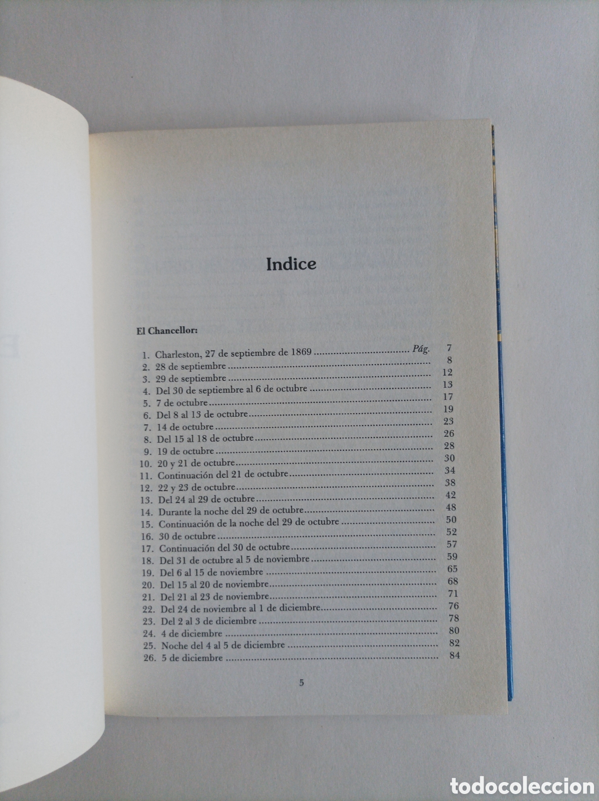Libros de segunda mano: El Chancellor / Julio Verne. Editorial Rueda - Foto 4