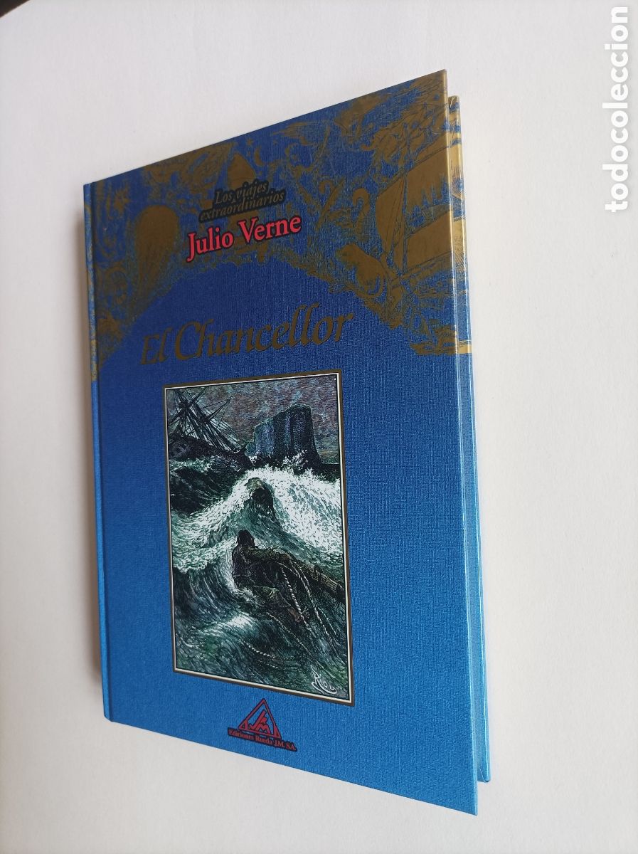 Libros de segunda mano: El Chancellor / Julio Verne. Editorial Rueda - Foto 8