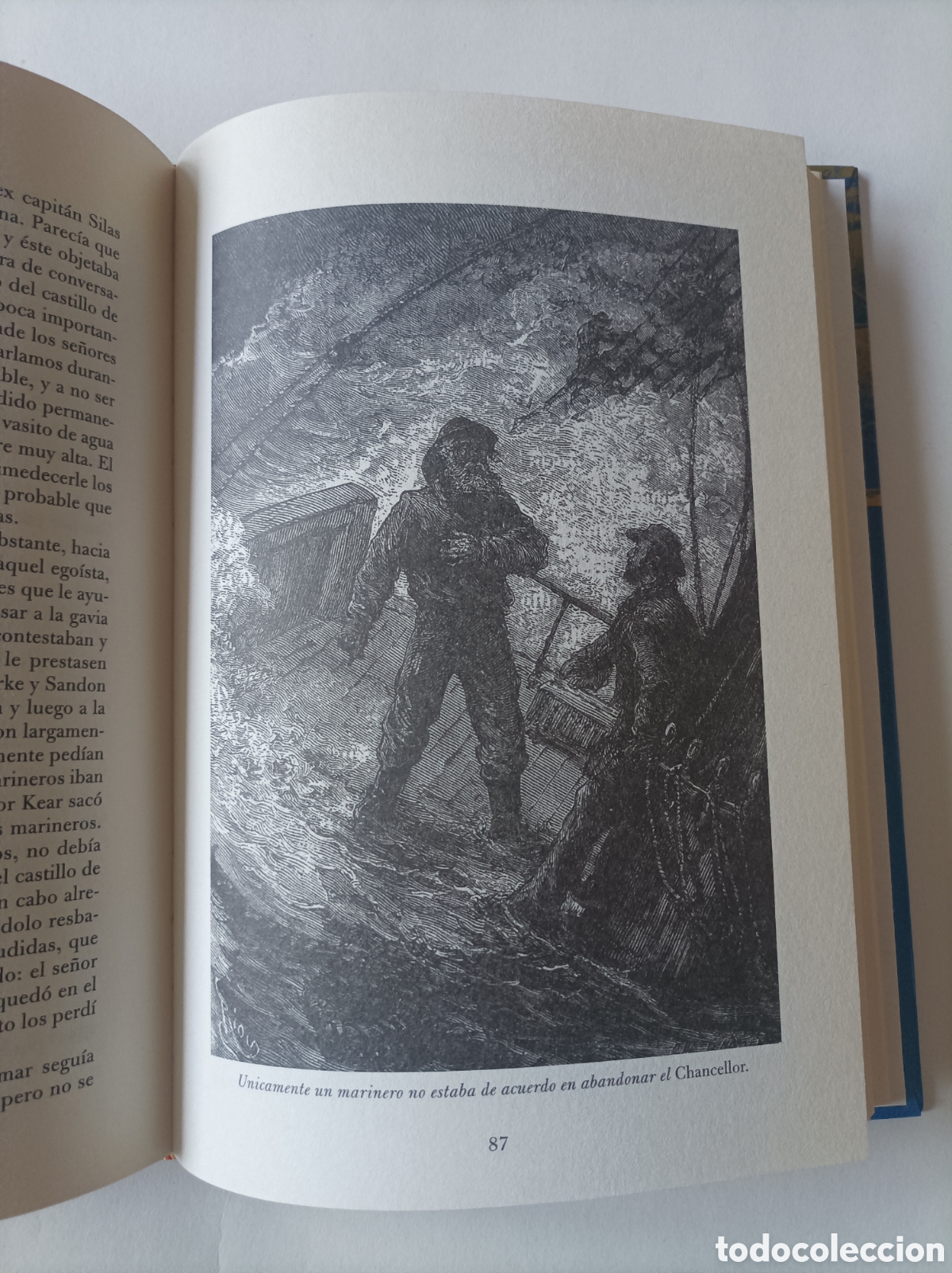 Libros de segunda mano: El Chancellor / Julio Verne. Editorial Rueda - Foto 7