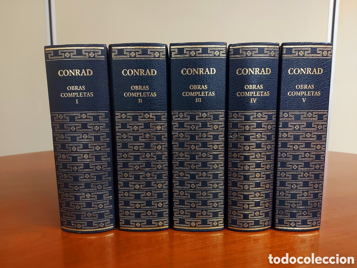 Libros de segunda mano: Conrad, Obras Completas. 5 tomos (colecci&oacute;n completa). Aguilar, 2005.
