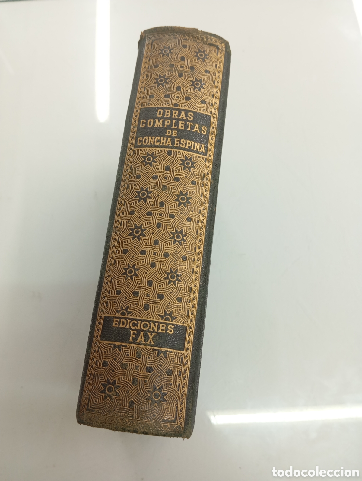 Libros de segunda mano: OBRAS COMPLETAS DE CONCHA ESPINA LUJOSA EDICION EN PIEL ﻿Ediciones FAX 1944 PAPEL BIBLIA 1&ordf; EDICION