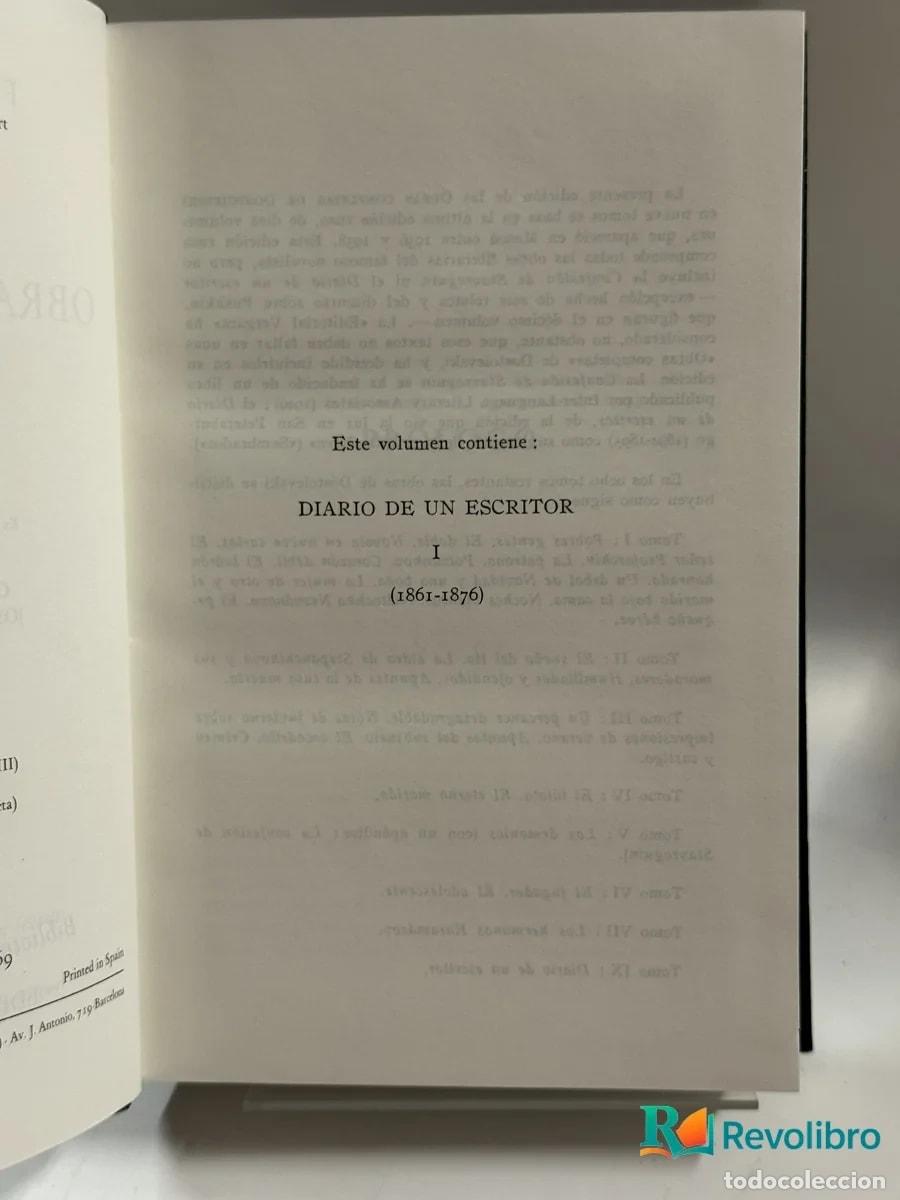 Libros de segunda mano: Diario de un Escritor - F. M. Dostoievski