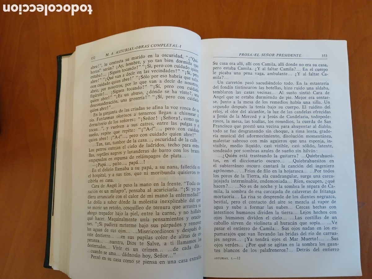 Libros de segunda mano: Obras Completas. M. A. Asturias. - Foto 11