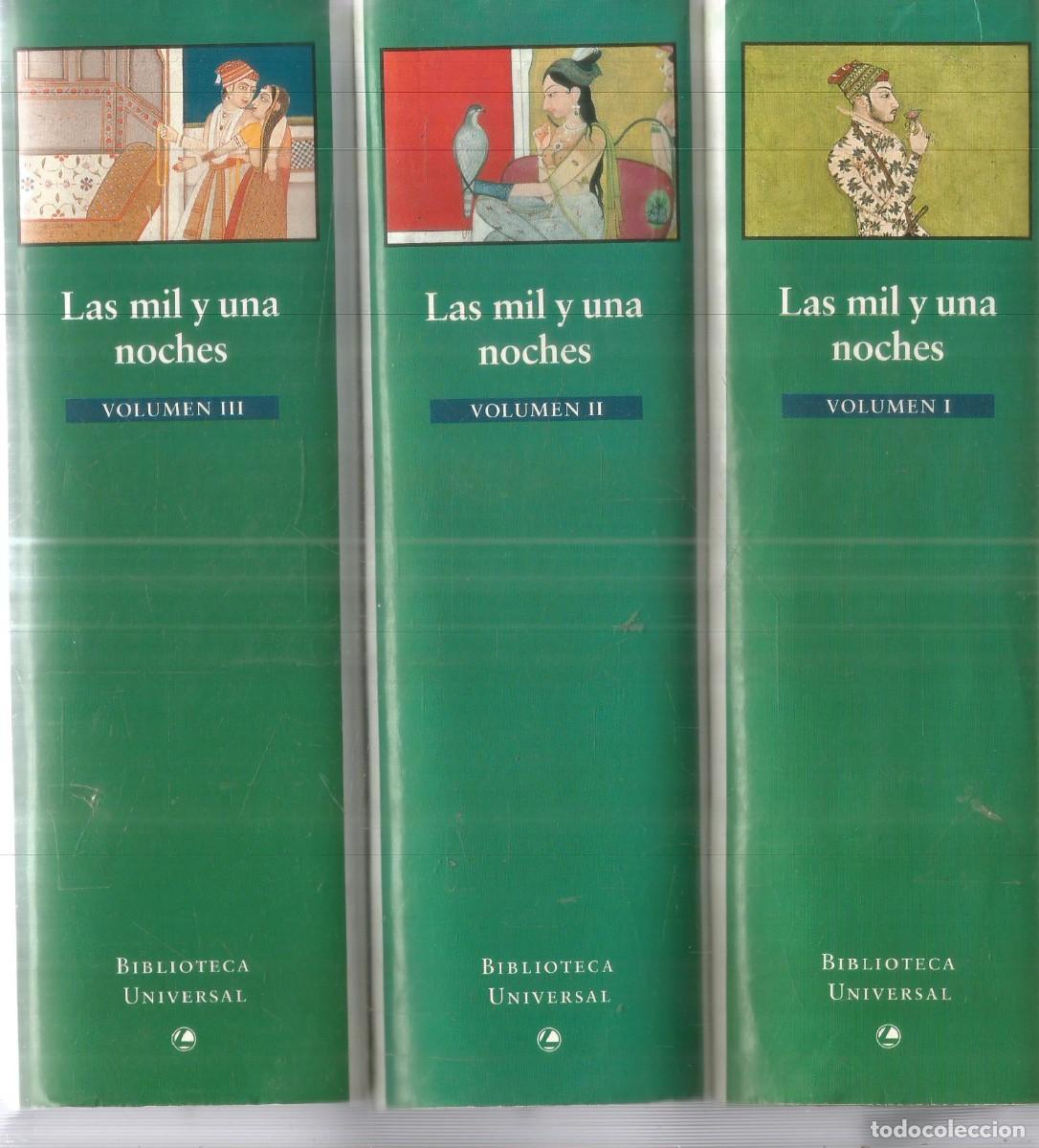 Libros de segunda mano: LAS MIL Y UNA NOCHES. I II III. 3 TOMOS. OPERA MUNDI BIBLIOTECA UNIVERSAL DEL CIRCULO DE LECTORES.