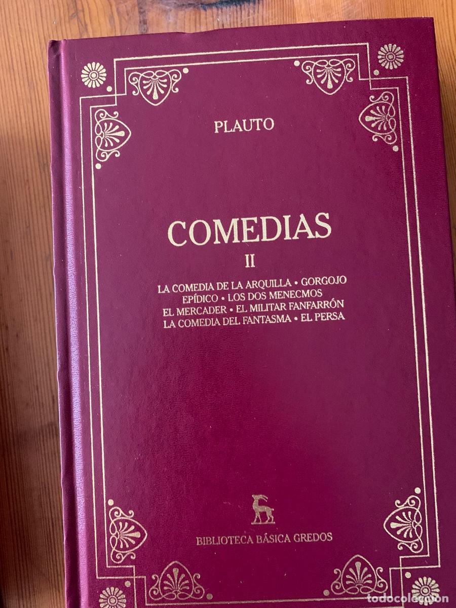 Libros de segunda mano: Comedias de Plauto 2 Vol&uacute;menes (Bols 39) - Foto 3