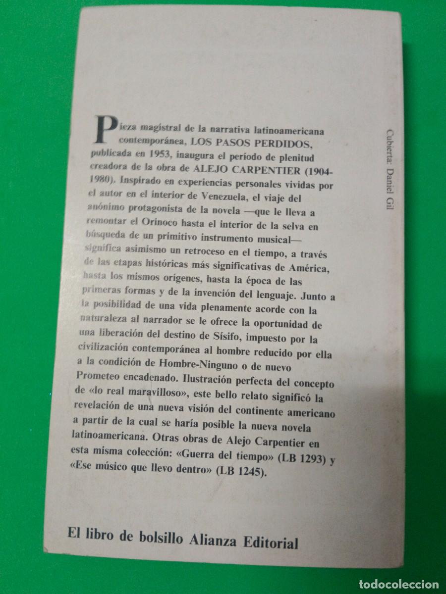 Libros de segunda mano: LOS PASOS PERDIDOS ALEJO CARPENTIER - Foto 3