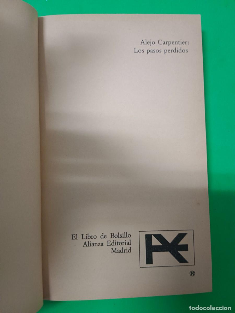 Libros de segunda mano: LOS PASOS PERDIDOS ALEJO CARPENTIER - Foto 4