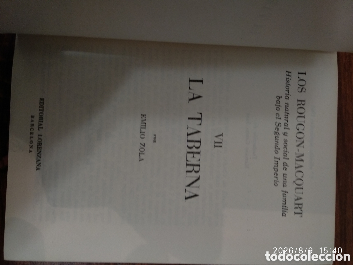 Libri di seconda mano: La taberna (&Eacute;mile Zola)